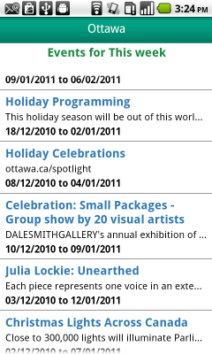 Ottawa InsideOut List