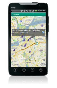 Ottawa Events Map